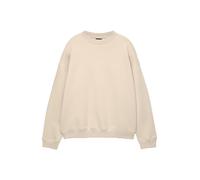 Pull&Bear Felpa écru Uomo Pull&Bear M écru