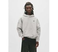 Pull&Bear - Felpa grigio mélange con cappuccio e logo ricamato “STWD” M
