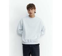 Pull&Bear felpa relaxed fit azzurro cielo-Blu L