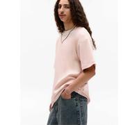 Pull&Bear - Felpa rosa a maniche corte XL