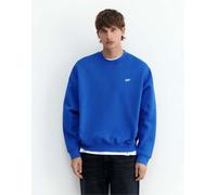 Pull&Bear felpa squadrata Stwd blu intenso L