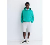 Pull&Bear felpa squadrata Stwd in turchese-Blu S