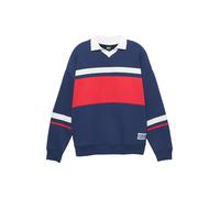 Pull&Bear Felpa 'STWD' navy / rosso / bianco Uomo Pull&Bear M