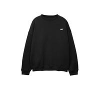 Pull&Bear Felpa 'STWD' nero / bianco Uomo Pull&Bear XL nero / bianco