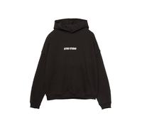 Pull&Bear Felpa 'STWD STUDIO' nero / bianco Uomo Pull&Bear XS nero / bianco
