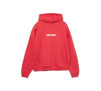 Pull&Bear Felpa 'STWD STUDIO' rosso / bianco Uomo Pull&Bear M rosso / bianco