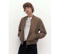 Pull&Bear - Giacca bomber leggera marrone XS