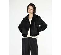 Pull&Bear - Giacca corta double-face nera-Nero XL