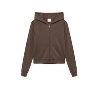Pull&Bear Giacca di felpa marrone Donna - Abbigliamento - Nuovi arrivi - Felpe Pull&Bear S