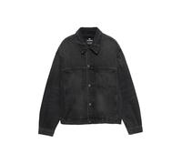 Pull&Bear Giacca di mezza stagione nero denim Uomo Pull&Bear S