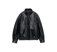 Pull&Bear Giacca di mezza stagione nero Donna Pull&Bear S