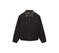 Pull&Bear Giacca di mezza stagione nero Uomo Pull&Bear M