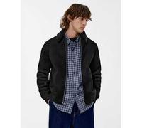 Pull&Bear - Giacca double-face nera combinata-Nero 2XL