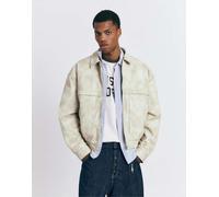 Pull&Bear - Giacca in pelle sintetica beige-Neutro L