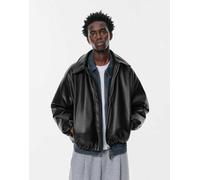 Pull&Bear Giacca di mezza stagione nero Uomo Pull&Bear S