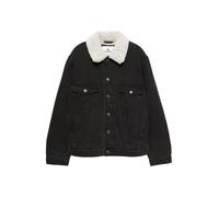 Pull&Bear Giacca invernale nero denim Uomo Pull&Bear M