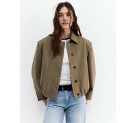 Pull&Bear - Giacca sartoriale a palloncino color cammello-Neutro S