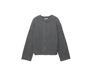 Pull&Bear Giacchetta grigio Donna - Abbigliamento - Pullover e cardigan - Maglioni - Cardigan Pull&Bear S