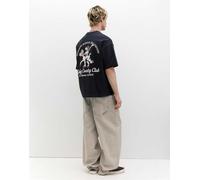 Pull&Bear - Goofy - T-shirt blu navy M