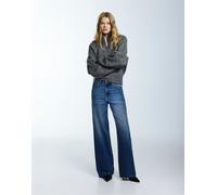 Pull&Bear - Jeans a fondo ampio blu medio 38