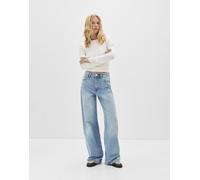 Pull&Bear - Jeans a fondo ampio blu pallido 48