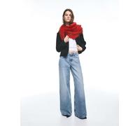Pull&Bear - Jeans a fondo ampio e vita bassa blu medio 40