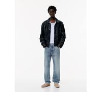 Pull&Bear - Jeans dritti vintage blu medio 38