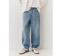 Pull&Bear - Jeans larghi color blu medio 44
