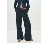 Pull&Bear - Jeans larghi oversize blu navy 40