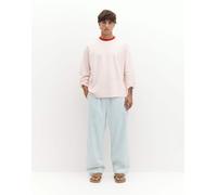 Pull&Bear - Joggers in denim indaco pallido-Blu XL