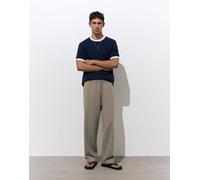 Pull&Bear - Joggers sartoriali color tortora-Grigio M