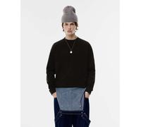 Pull&Bear - Maglia a maniche lunghe nera-Nero L