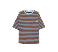 Pull&Bear Maglietta blu / marrone / giallo / bianco Uomo - PROMO - Maglie e T-shirt - T-shirt Pull&Bear XS