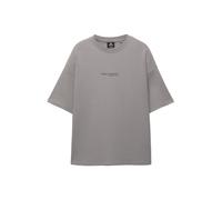 Pull&Bear Maglietta grigio / nero Uomo Pull&Bear XS grigio / nero