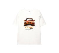 Pull&Bear Maglietta marrone / arancione / nero / bianco Uomo Pull&Bear M marrone / arancione / nero / bianco