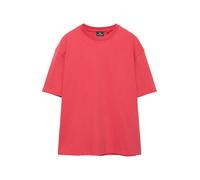 Pull&Bear Premium - T-shirt a maniche corte rossa-Rosso L