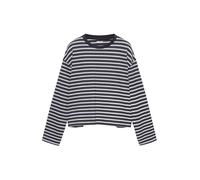 Pull&Bear Maglietta navy / bianco Donna - Abbigliamento - Maglie e top - Maglie - Maglie a maniche lunghe Pull&Bear XL