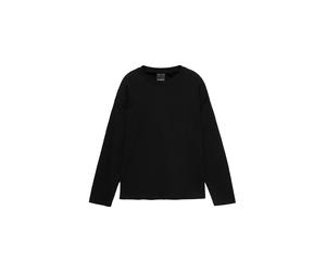 Pull&Bear Maglietta nero Uomo - Abbigliamento - Maglie e T-shirt - Maglie a maniche lunghe Pull&Bear XL