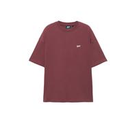 Pull&Bear Maglietta 'STWD' rosa / borgogna Uomo Pull&Bear XS