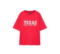 Pull&Bear Maglietta 'TEXAS' rosso / bianco Uomo - PROMO - Maglie e T-shirt - T-shirt Pull&Bear L