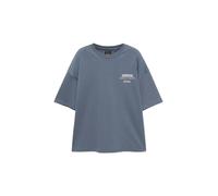 Pull&Bear Maglietta zappiro / grigio chiaro / bianco Uomo - Abbigliamento - Maglie e T-shirt - T-shirt Pull&Bear S