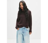 Pull&Bear - Maglione marrone in maglia rovesciata M