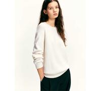 Pull&Bear - Maglione oversize beige con scollo rotondo-Neutro L