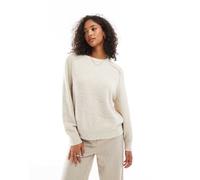 Pull&Bear - Maglione oversize color sabbia-Neutro XS