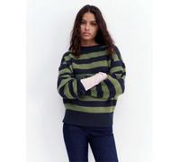Pull&Bear - Maglione oversize kaki-Verde S
