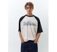 Pull&Bear - Outfielders - T-shirt bianco sporco M