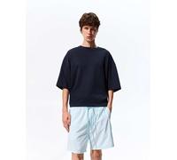 Pull&Bear - Pantaloncini da bagno blu con fiori 2XL