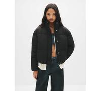 Pull&Bear - Piumino accollato nero XS