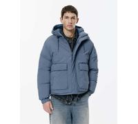 Pull&Bear - Piumino corto blu medio M