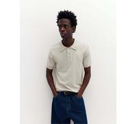 Pull&Bear - Polo a maniche corte color sabbia-Neutro M